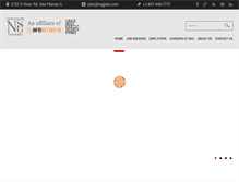 Tablet Screenshot of nsgjobs.com